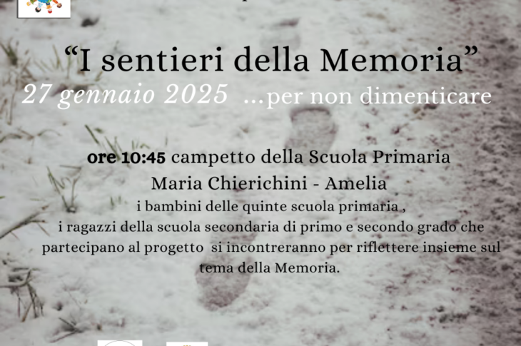 locandina prendiamoci per mano 27 gennaio